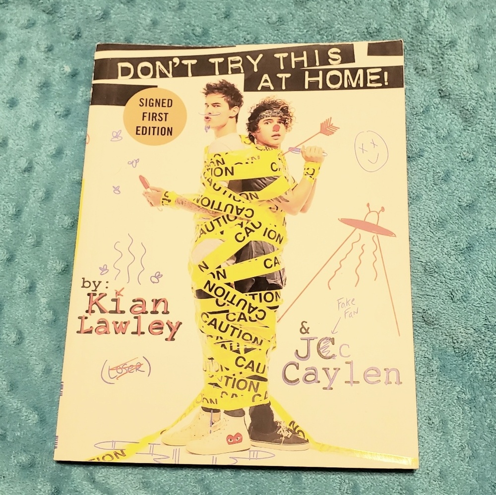 Signed Kian & JC Book